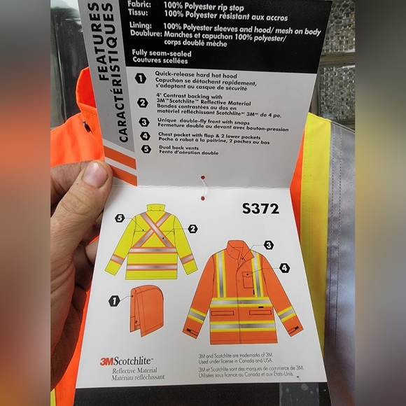 Work king hi-vis safety jacket and pants - Picture 4 of 6